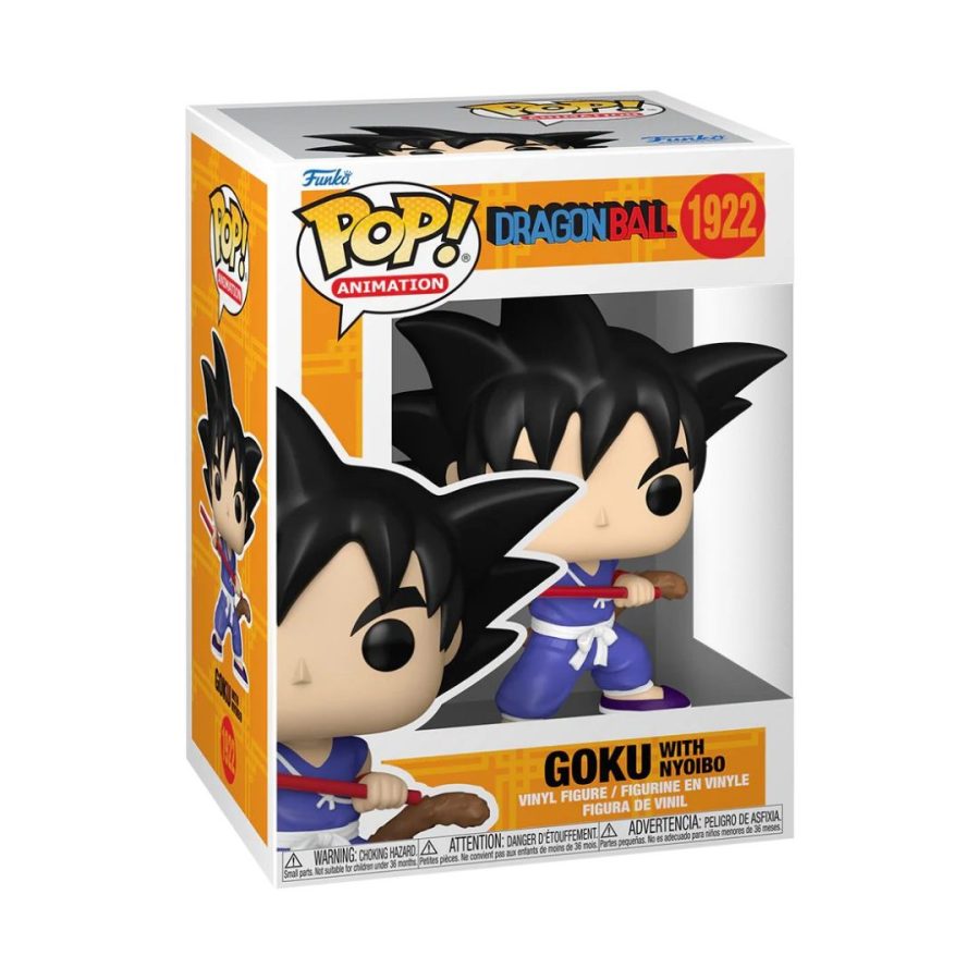 Funko Pop! Animation: Dragon Ball - Goku with Nyoibou #1922 Figure