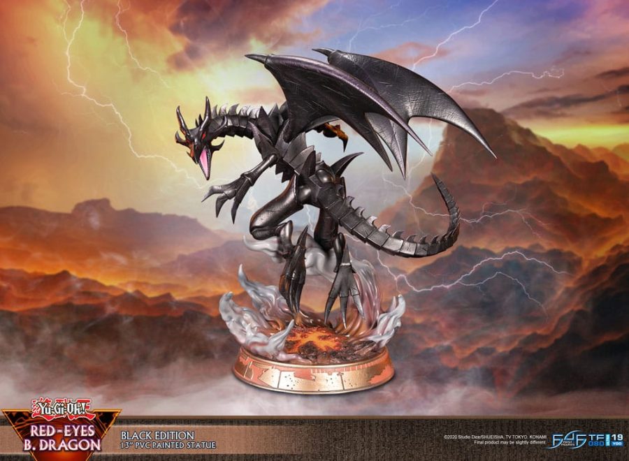 First4Figures YU GI OH!: Red Eyes Black Dragon - Statue 33cm