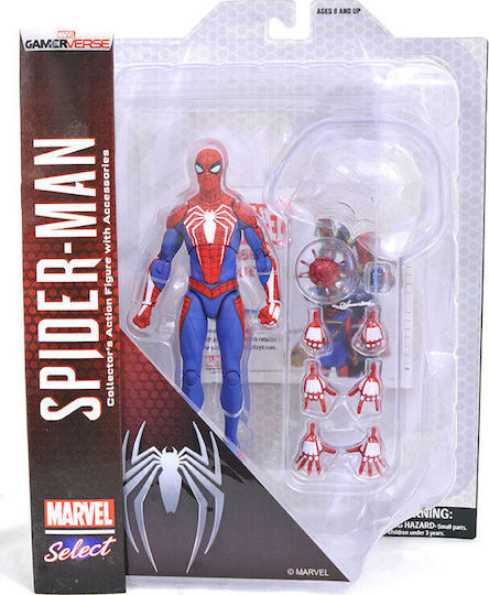 Diamond Select Toys MARVEL Select: Spider-Man - Action Figure 18cm
