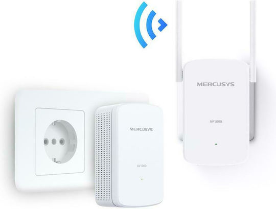 Mercusys AV1000 Gigabit Powerline Wi-Fi Extender (MP510 KIT)