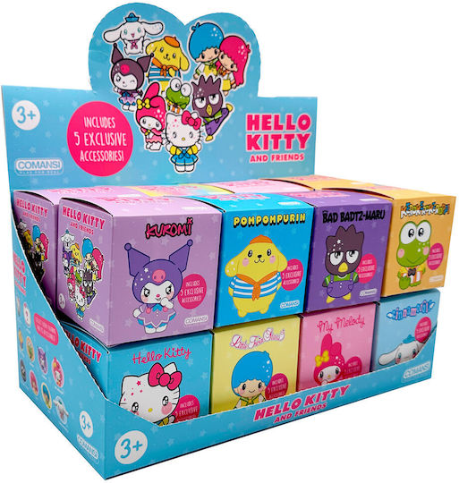 Comansi Secret Φιγουρα Hello Kitty Kuromi Friends assorted figure 6cm (τυχαία επιλογή)