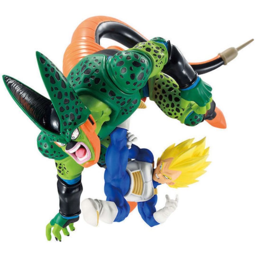 Banpresto Dragon Ball Dragon History II Vegeta vs. Cell Ichibansho figure 17cm