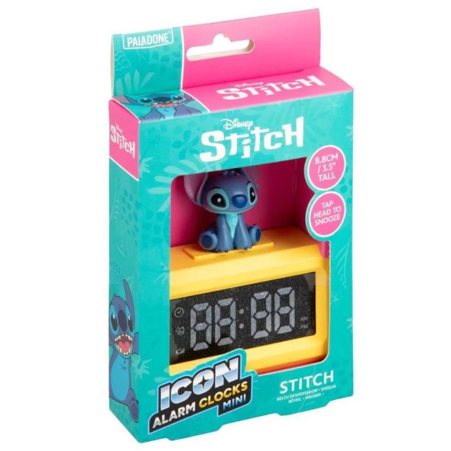 Paladone Ρολοι Ξυπνητηρι Disney Stitch Mini Character Alarm Clock (PP14951lS)