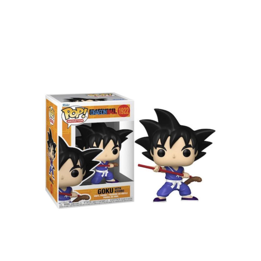 Funko Pop! Animation: Dragon Ball - Goku with Nyoibou #1922 Figure