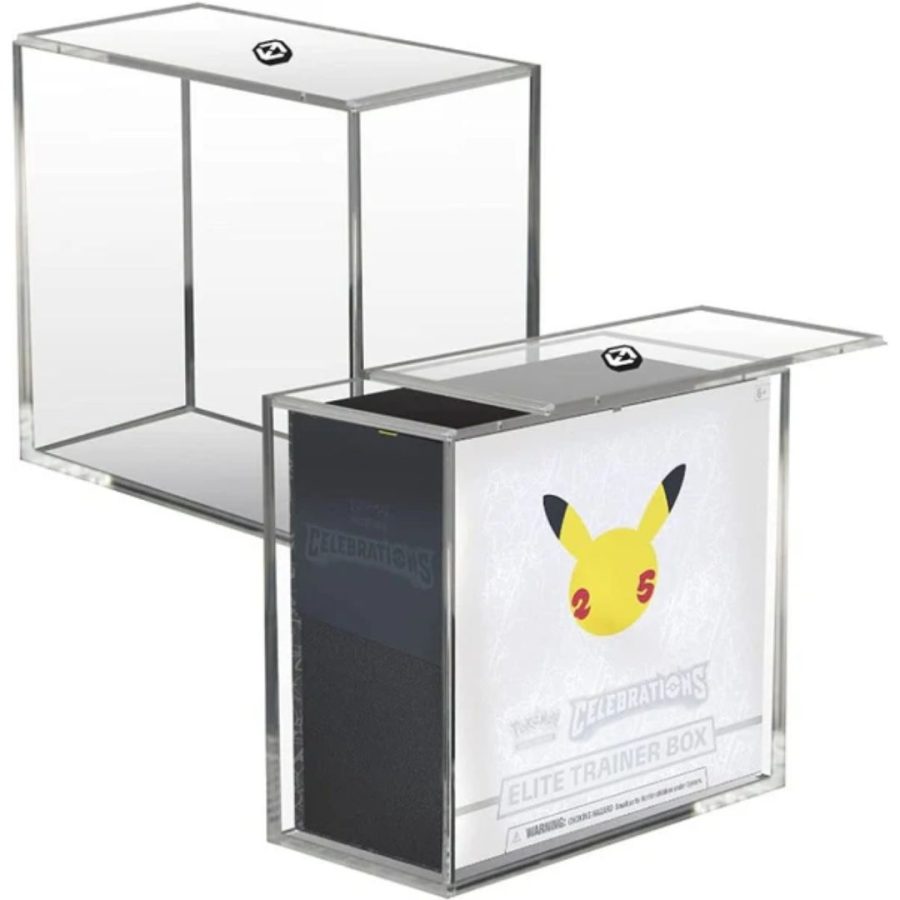 Evoretro Pokemon ETB Elite trainer box w/ sliding lid anti-UV 4.0MM