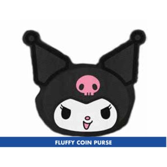 Pyramid Πορτοφόλι Kuromi Fluffy Coin Purse