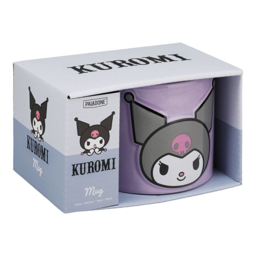 Paladone Κουπα KUROMI - Embossed Mug (PP14659KUR)