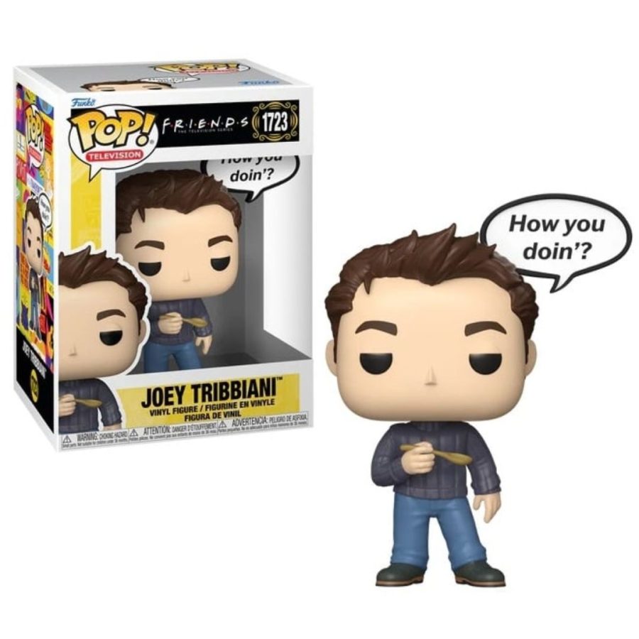 Funko Pop! Television: FRIENDS - Joey Tribbiani (How you doin') #1723 Figure