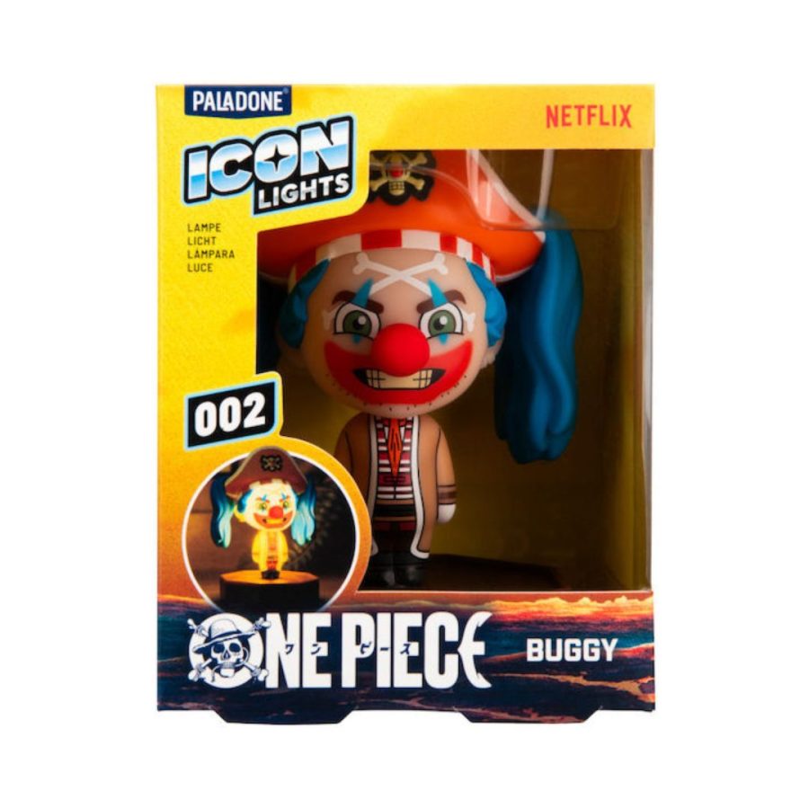 Paladone Φωτιστικό One Piece Netflix: Buggy Icon Lamp