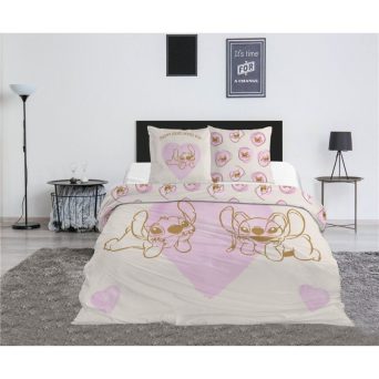 AyMax Παπλωματοθηκη Lilo and Stitch: Duvet Cover 240x220cm + 2x65x65cm - Stitch and Angel