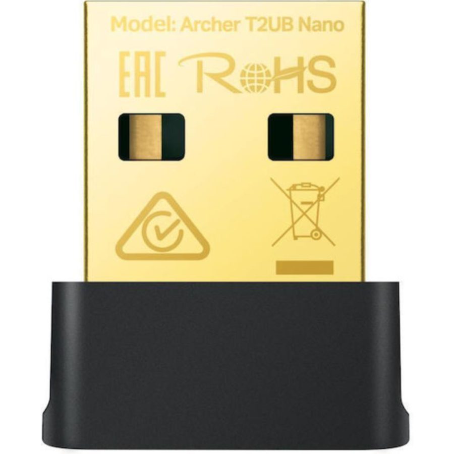TP-Link AC600 Nano Dual Band Wi-Fi Bluetooth 4.2 USB Adapter (ARCHER T2UB NANO)