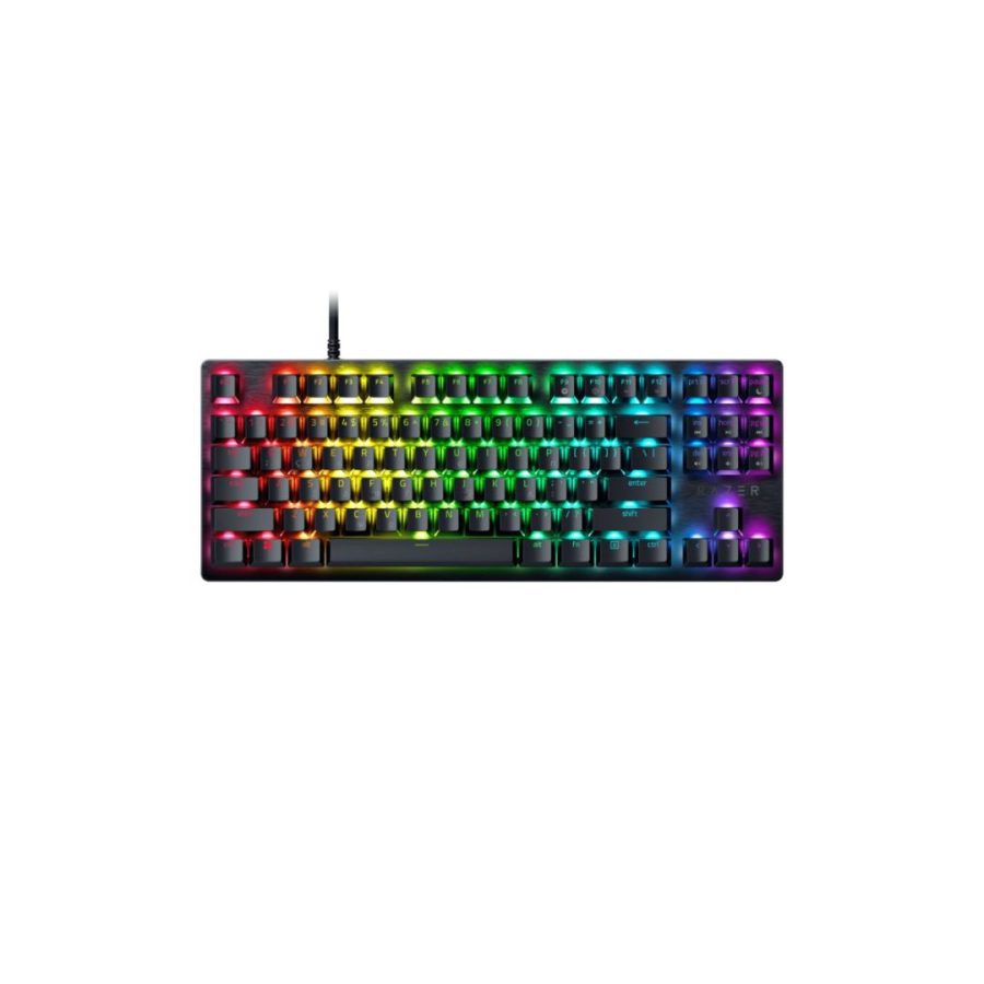 RAZER HUNTSMAN V3 X TENKEYLESS – GAMING RGB OPTICAL KEYBOARD (CLICKY PURPLE SWITCH) – GR LAYOUT