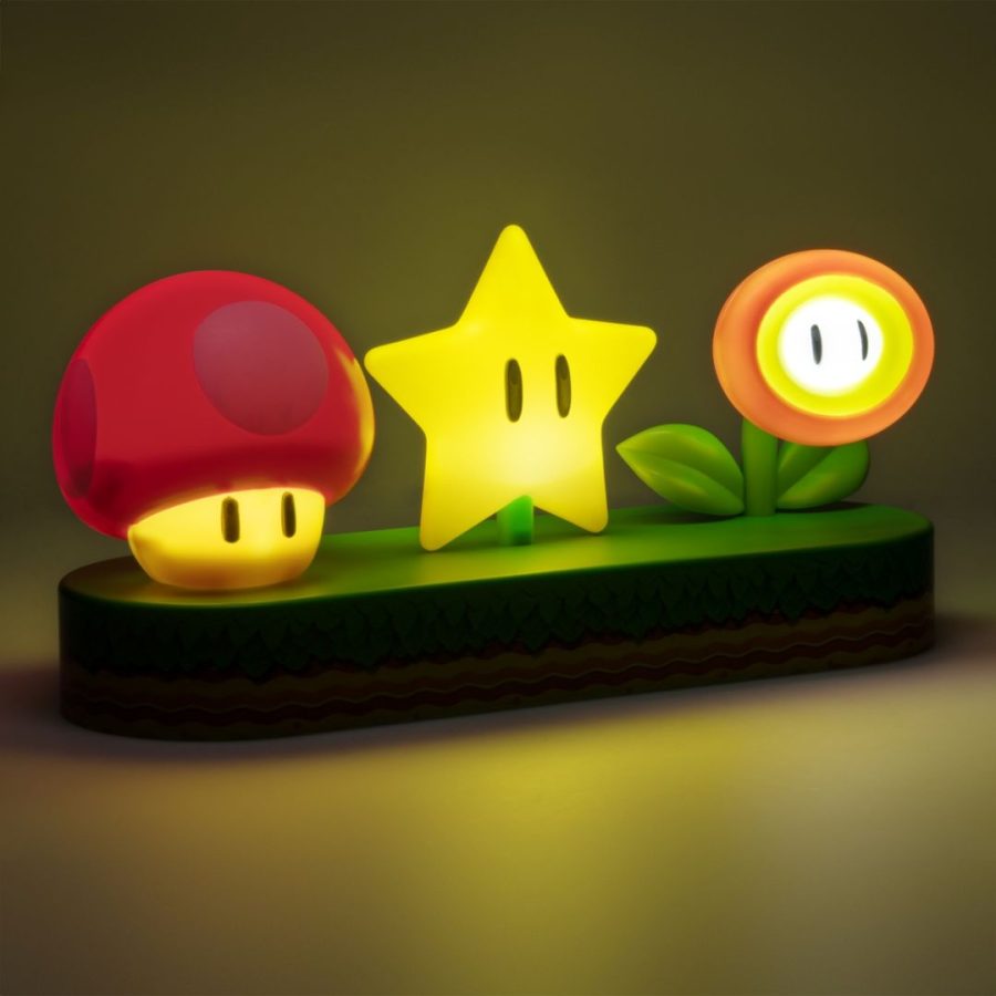 Paladone Φωτιστικό Super Mario - Icones - Light 30cm (PP13742NN)