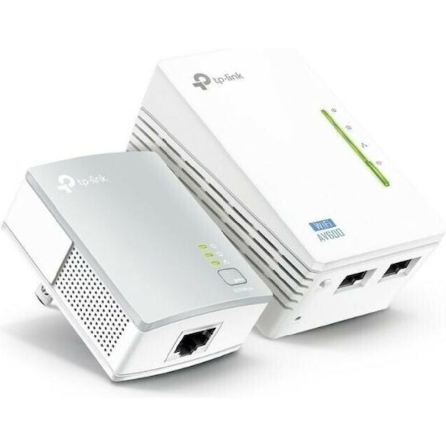 TP-LINK 300Mbps AV600 WiFi Powerline Extender Starter Kit (TL-WPA4220KIT)