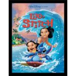 Pyramid Κορνίζα LILO and STITCH - Surf - 3D Lenticular Poster 26x20cm