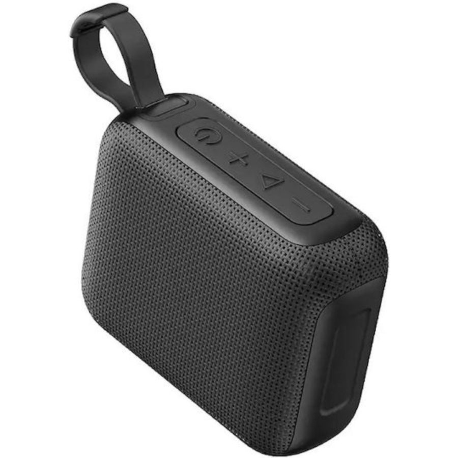 USAMS φορητό ηχείο YX015, 5W, Bluetooth, 1200mAh, μαύρο