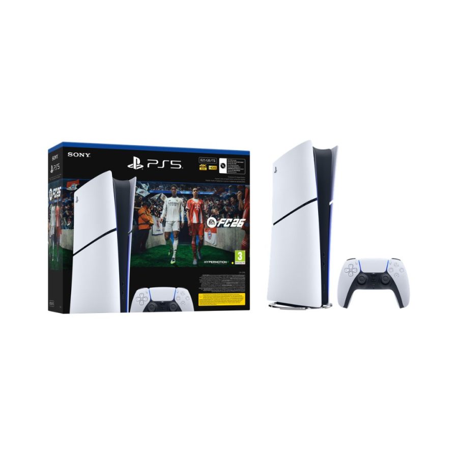 Sony Playstation 5 Κονσόλα Digital Slim Edition E Chassis + FC 26 (Voucher)