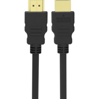 POWERTECH καλώδιο HDMI CAB-H175 με Ethernet, 4K/60Hz, 18 Gbps, 2m, μαύρο