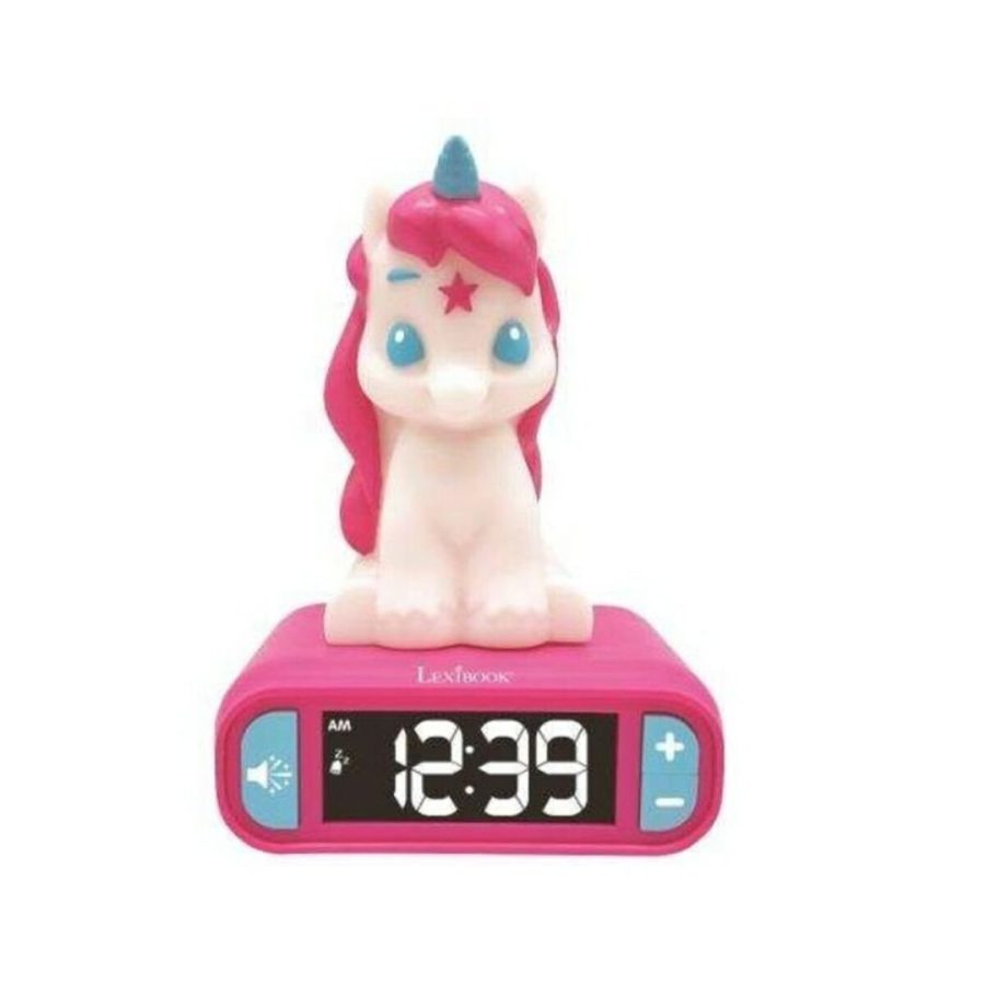 Lexibook Ξυπνητηρι με Φωτισμο Unicorn Alarm Clock w. Night Light (RL800UNI)