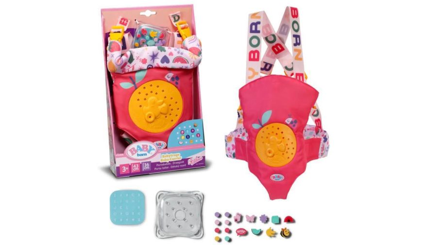 Zapf Creation Baby Born: Pinplay - Baby Carrier (837603)