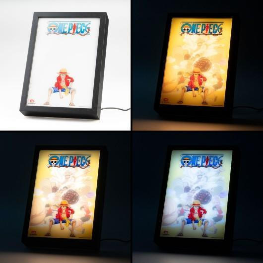 Grupo Erik One Piece - Luffy - Framed LED Print 28x20x5cm