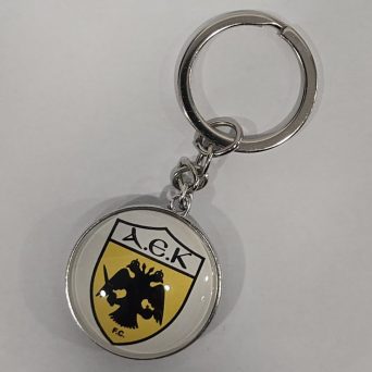 Μπρελόκ Γυάλινο ΑΕΚ