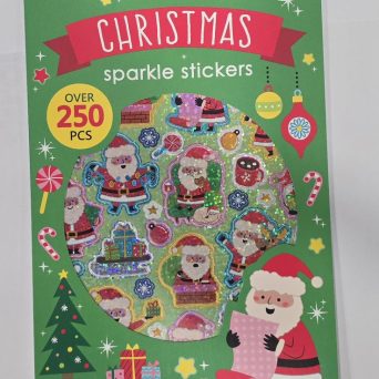 Χριστουγεννιάτικα αυτοκόλλητα sticker book Christmas