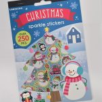 Χριστουγεννιάτικα αυτοκόλλητα sticker book Christmas σχέδιο 2
