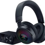 Razer KRAKEN V4 Pro – Wireless 7.1 RGB Gaming Headset – Sound Card – Haptic Feedback – PC/PS5/PS4