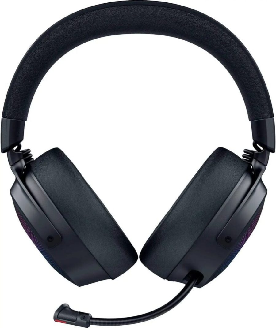 Razer KRAKEN V4 Pro – Wireless 7.1 RGB Gaming Headset – Sound Card – Haptic Feedback – PC/PS5/PS4