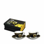 Σετ Φλιτζάνια Cappuccino από Πορσελάνη ΑΕΚ