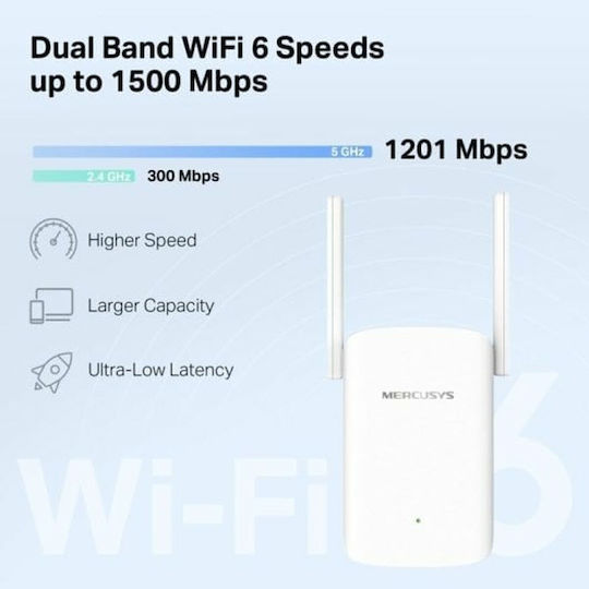 Mercusys ME60X AX1500 Range Extender (ME60X)