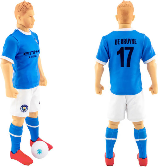 Banbo Toys: Manchester City Soccer - Kevin De Bruyne Action Figure (20cm) (83651).