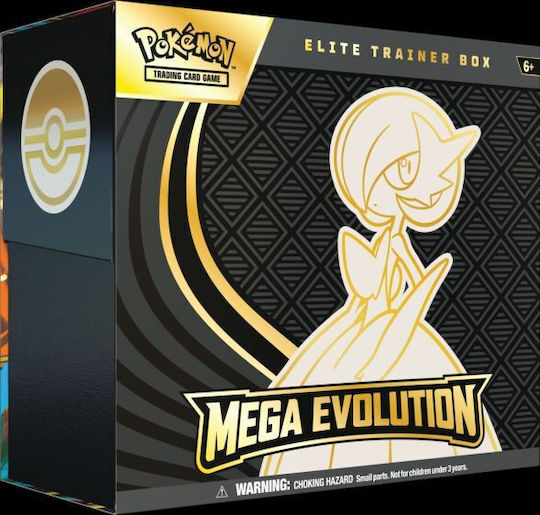 Pokémon Trading Card Game TCG Mega Evolution Elite Trainer Box με Booster Packs
