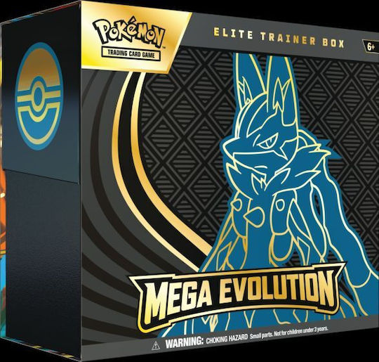Pokémon Trading Card Game TCG Mega Evolution Elite Trainer Box με Booster Packs