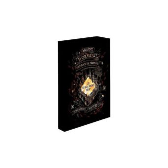 Pyramid Harry Potter Marauders Map - Light Canvas 40X30 Cm