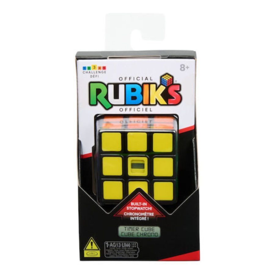 Spin Master Rubik'S: Rubik's 3X3 Με Χρονόμετρο (6074028)