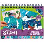 Totum: Disney Stitch - Sticker By Number Pad (TT700123)