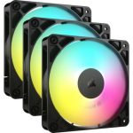 Case Fan Corsair RS120 120mm ARGB PWM (3-Pack) Black