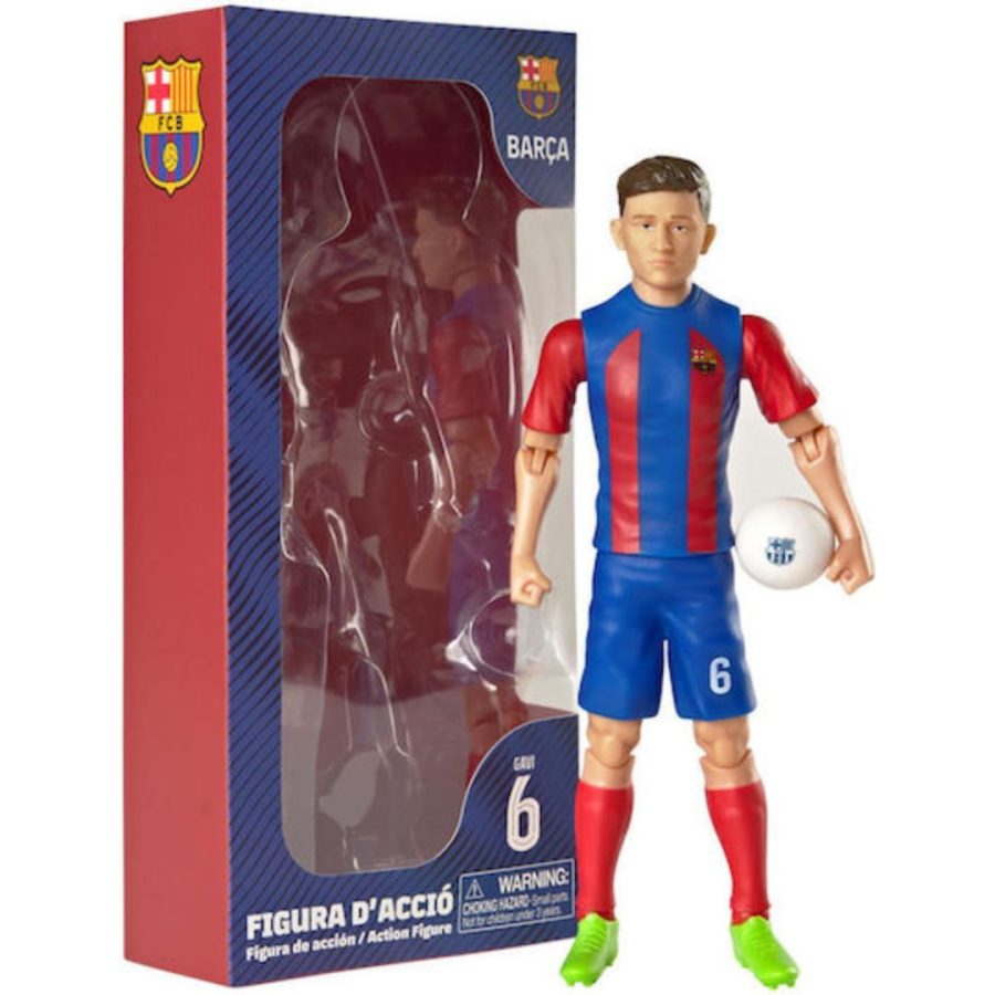 Banbo Toys: Fc Barcelona Soccer - Gavi Action Figure (20cm) (83576)