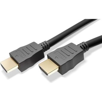 POWERTECH καλώδιο HDMI CAB-H191 με Ethernet, 4K/60Hz, 18 Gbps, 1.5m, μαύρο