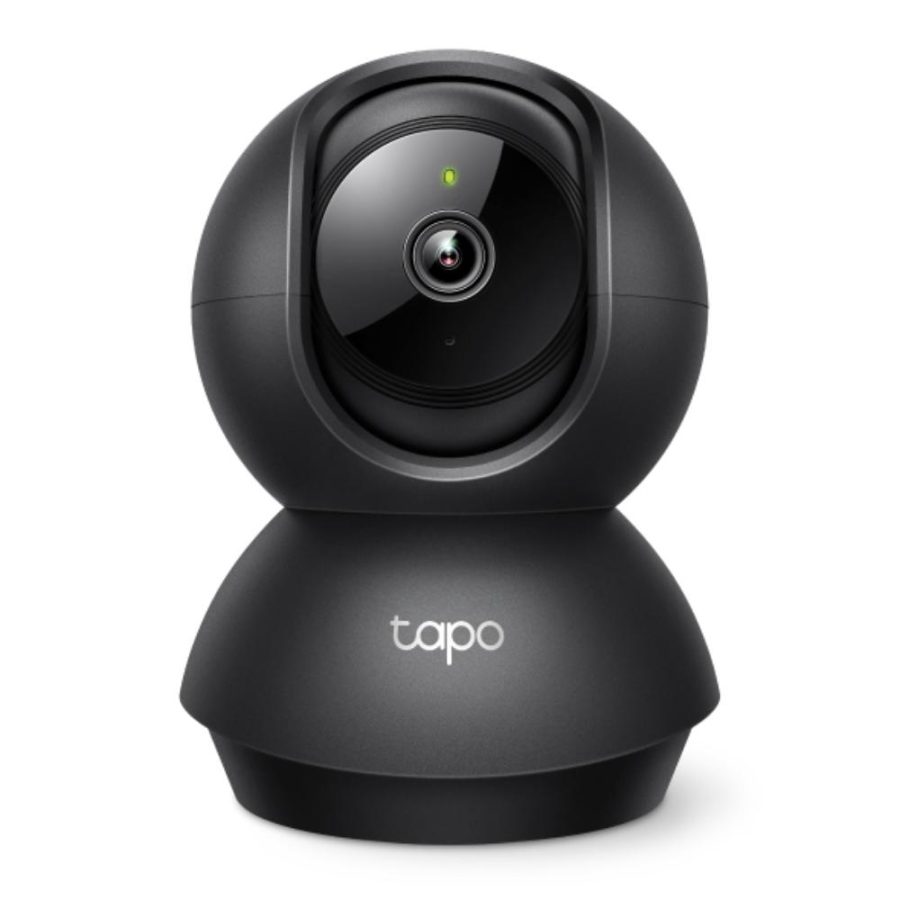 TPLINK Pan/Tilt Home Security Wi-Fi Camera 2Κ Black (TAPO C211)