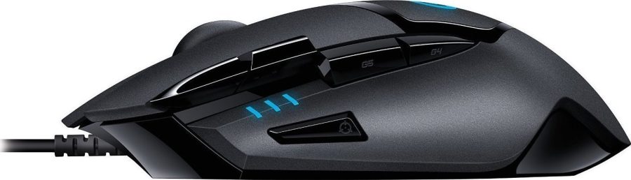 Logitech G402 Hyperion Fury Ultra-Fast FPS Gaming Ποντίκι 4000 DPI Μαύρο (910-004068)