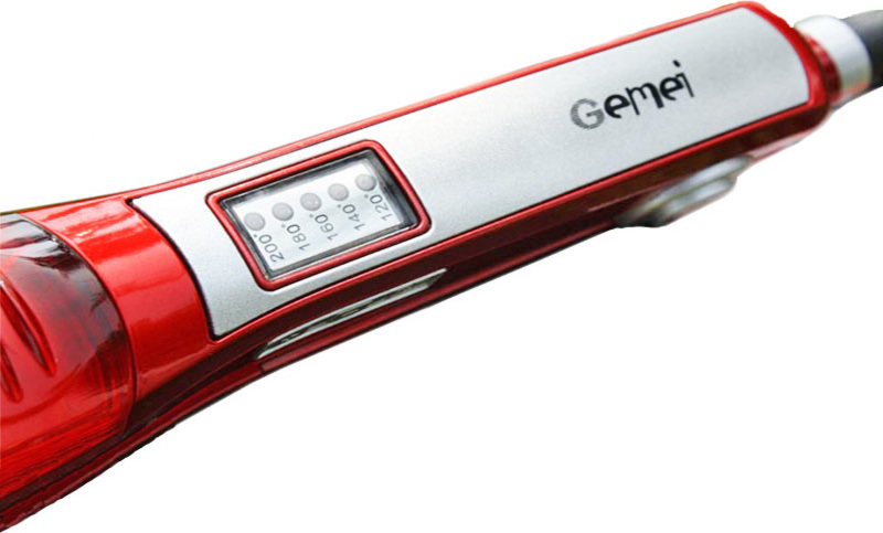 Gemei GM-1991 Πρέσα Μαλλιών με Ατμό και Κεραμικές Πλάκες Ionic 65W