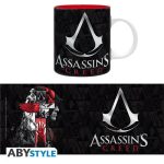Abystyle Κουπα ASSASSINS CREED Mug 320 ml Crest black  and  red