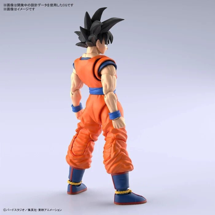 Bandai Model Kit Dragon Ball Z Son Goku Standard Re:Run figure 12cm