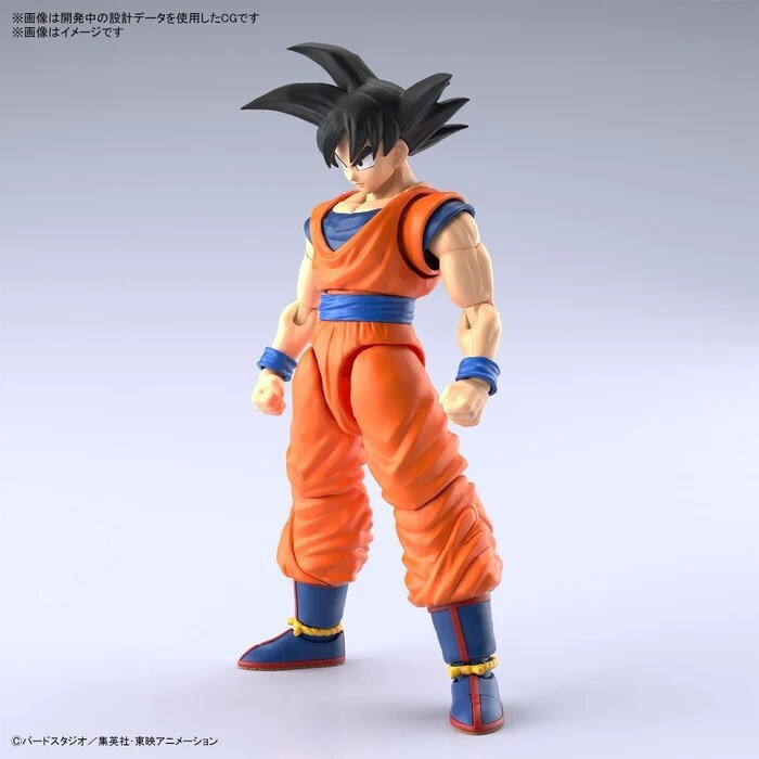 Bandai Model Kit Dragon Ball Z Son Goku Standard Re:Run figure 12cm