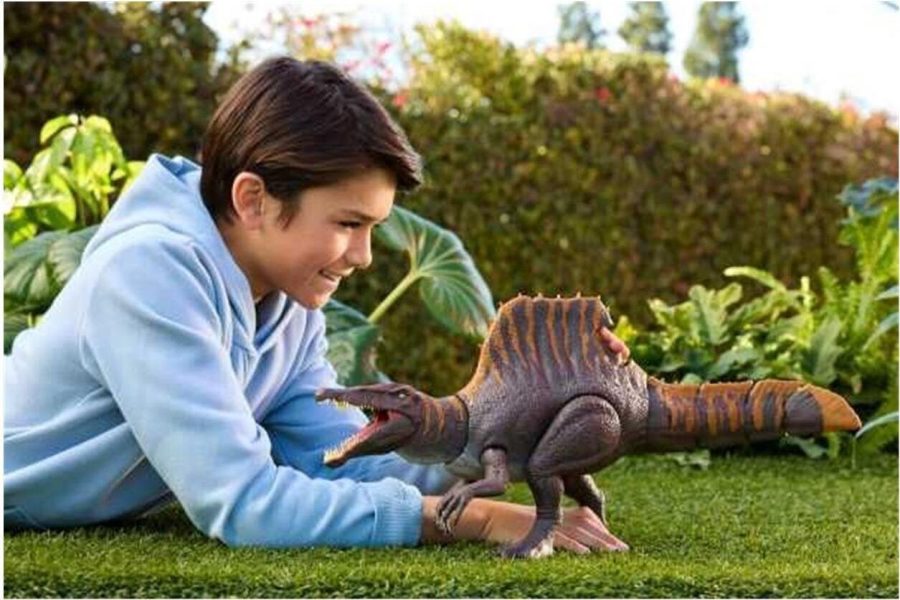 Mattel Jurassic World Rebirth Spinosaurus - Σπινοσαυρος Με Λειτουργια ΕΠΙΘΕΣΗΣ ΚΑΙ ΗΧΟΥΣ (JGB56)