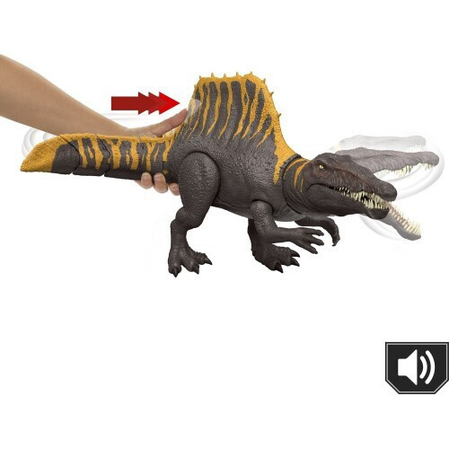 Mattel Jurassic World Rebirth Spinosaurus - Σπινοσαυρος Με Λειτουργια ΕΠΙΘΕΣΗΣ ΚΑΙ ΗΧΟΥΣ (JGB56)