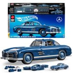 Mattel Brick Shop Τουβλάκια Hot Wheels Premium Mercedes Benz 300SL 1600τμχ HWW25